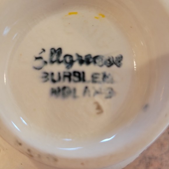 Vintage Burslem China (England) Creamer with F&R Lazarus Motif - Picture 12 of 14